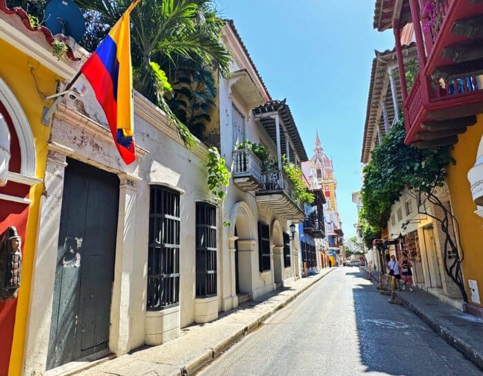 Calle Don Sancho. Qué ver en Cartagena de Indias