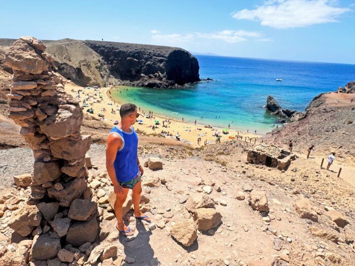 Playa Papagayo. Mejores playas de Lanzarote