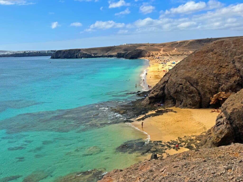 Playa Mujeres. Mejores playas de Lanzarote