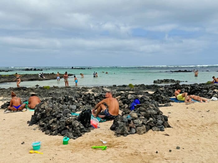 Playa Caletón Blanco. Mejores playas de Lanzarote