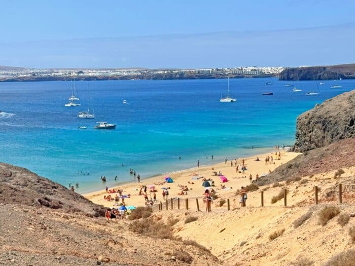 Playa de la Cera. Mejores playas de Lanzarote