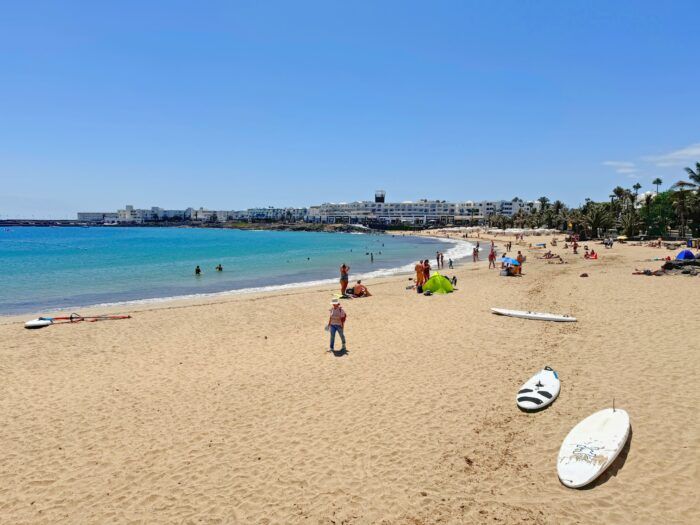 Playa de las Cucharas. Playas de Lanzarote