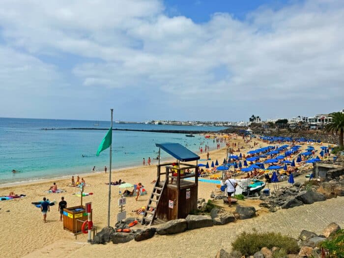 Playa Dorada. Mejores playas de Lanzarote