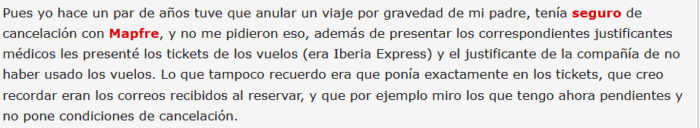 Opiniones seguros de viaje Mapfre positivas Opiniones seguros de viaje Mapfre positivas