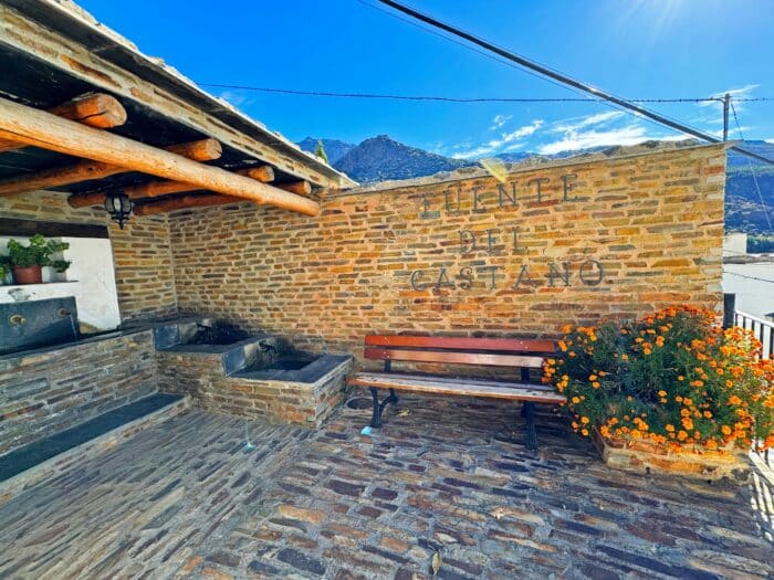 Fuente del castaño. Qué ver en Trevélez