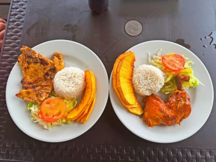 Platos típicos de San Andrés