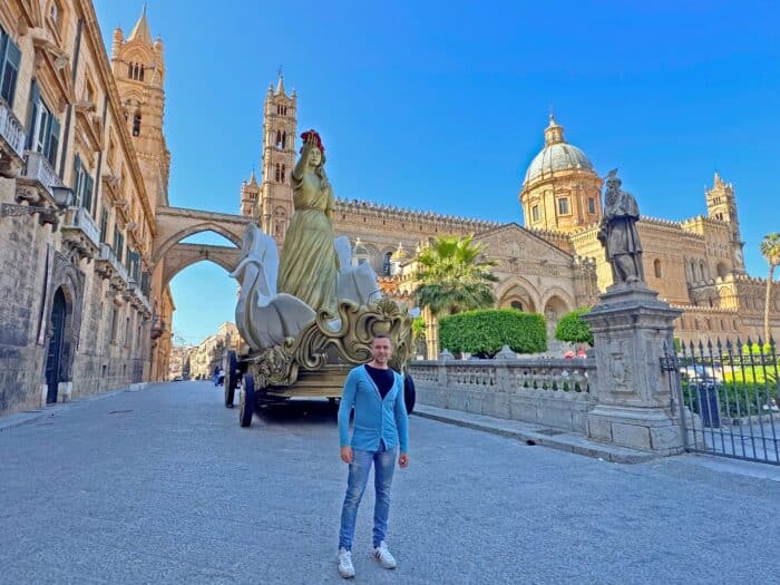 Plaza de la Catedral. Qué ver en Palermo