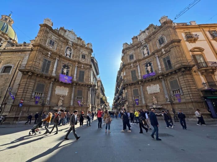 Quattro Canti. Qué ver en Palermo