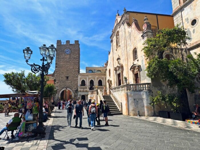 Centro histórico. Dónde alojarse en Taormina