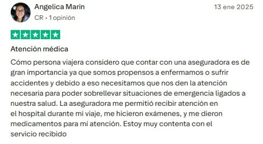 Opinión Assist Card positiva Opinión Assist Card positiva