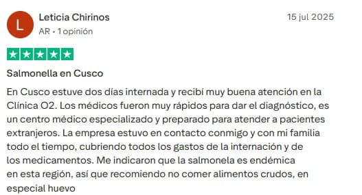 Opinión Assist Card positiva Opinión Assist Card positiva