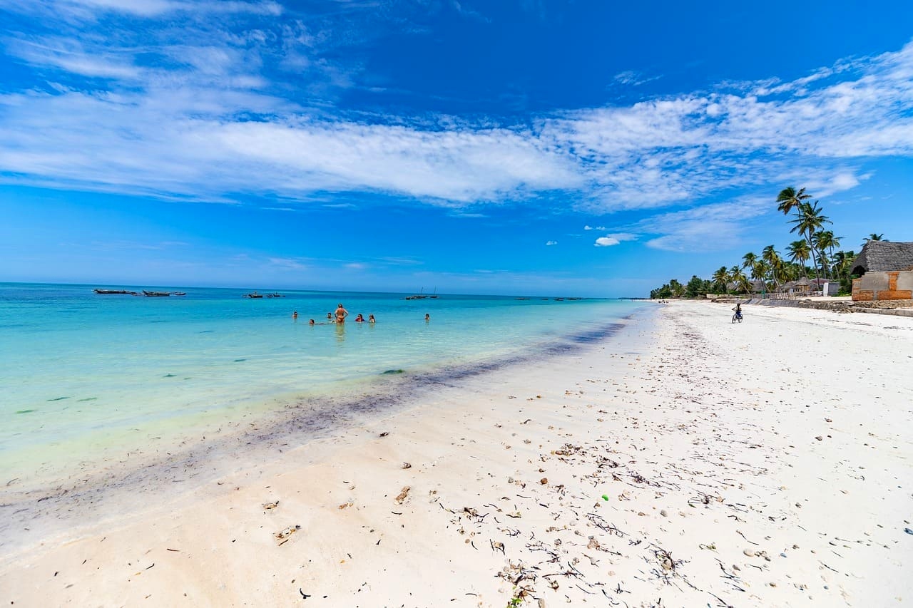 Playa. Mejores seguros de viaje a Zanzíbar