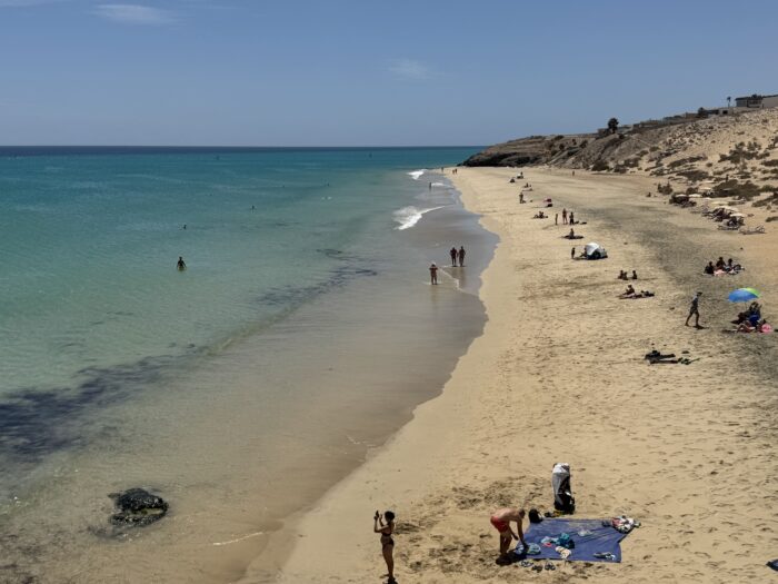 Playa Esmeralda, Costa Calma. Dónde alojarse en Fuerteventura