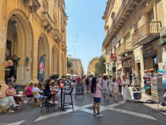 Calle de la República. Qué visitar en La Valeta