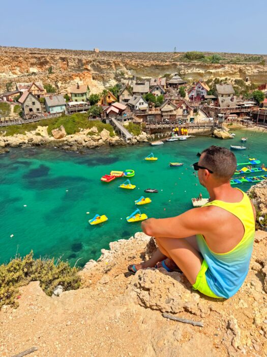 Popeye Village. Ruta por Malta
