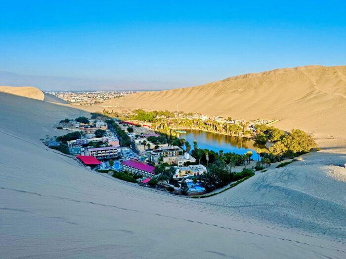 Desierto Huacachina. Ruta por Perú