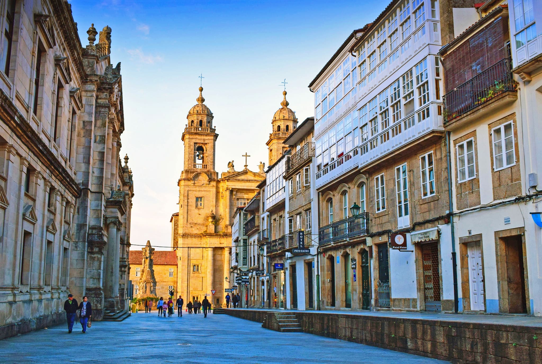 Centro. Dónde alojarse e Santiago de Compostela