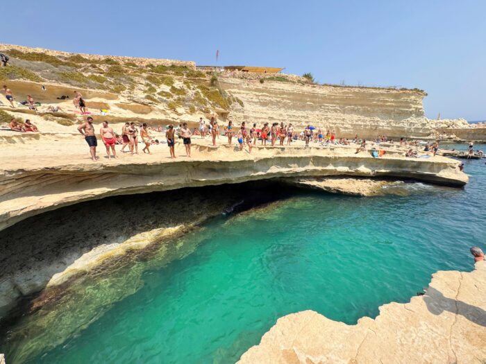 St. Peter’s Pool. Mejores playas de Malta