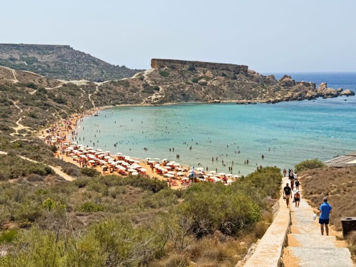 Għajn Tuffieħa. Mejores playas de Malta