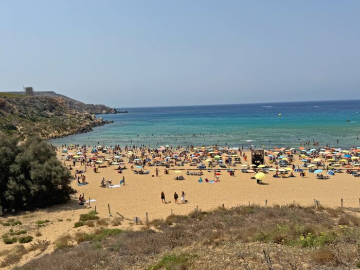 Golden Bay. Mejores playas de Malta