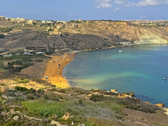 Ramla Bay. Mejores playas de Malta