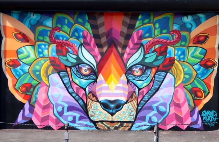 Mural, Wynwood Walls. Qué hacer con niños en Miami Mural, Wynwood Walls. Qué hacer con niños en Miami