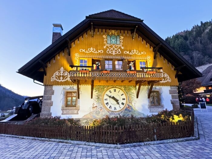 Casita. Mercado de Navidad de Ravennaschlucht