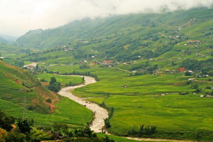 Valle de Muong Hoa. Dónde alojarse en Sapa