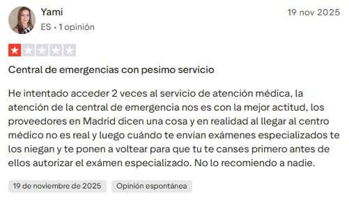 Opiniones Protegetuviaje negativas