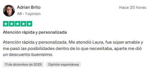 Protegetuviaje opiniones positivas