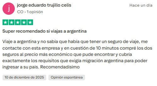 Opiniones positivas Protegetuviaje