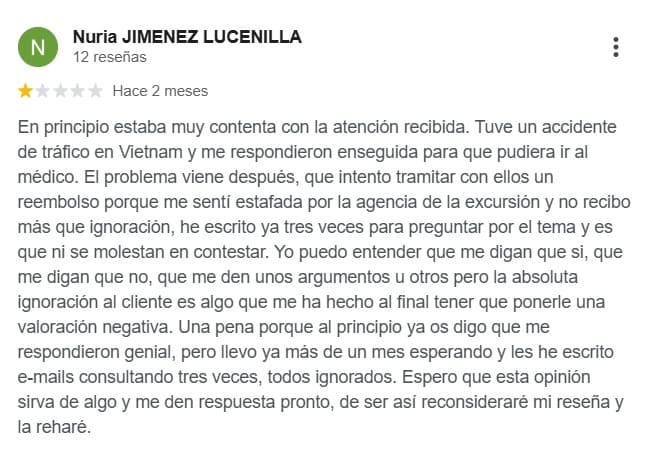 Review IATI negativa
