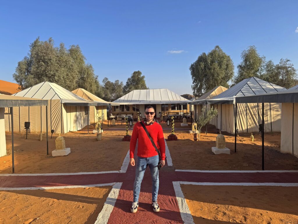 Mi campamento en el desierto. Dónde dormir en el desierto de Merzouga