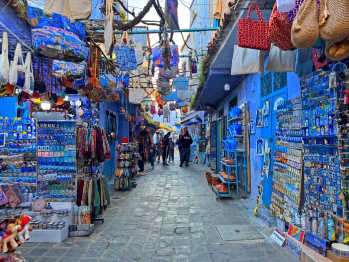 Calle Hasan. Qué ver en Chefchaouen