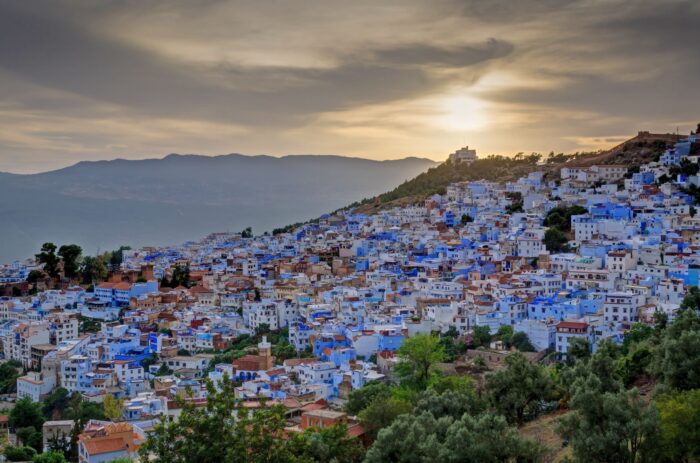 Atardecer en la Mezquita Española. Qué ver en Chefchaouen