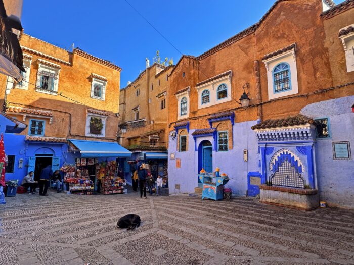 Plaza Kenitra. Qué ver en Chaouen