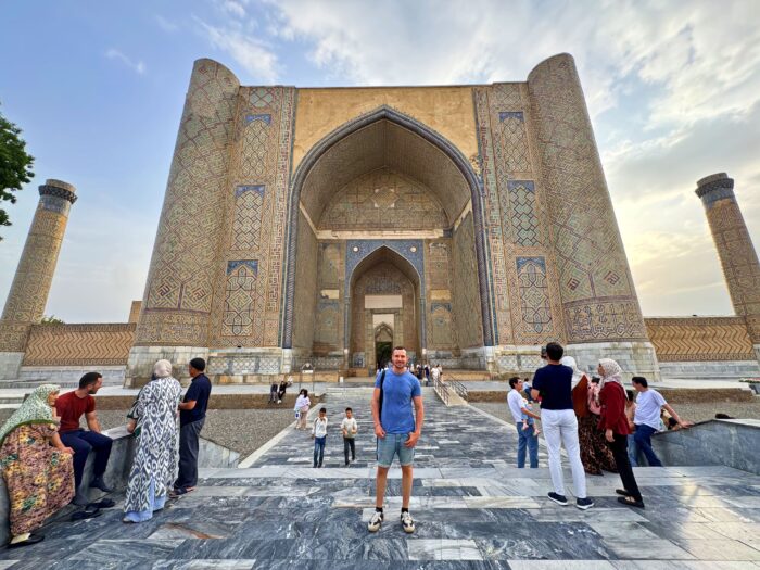 Mezquita Bibi-Khanym. Qué visitar en Samarcanda
