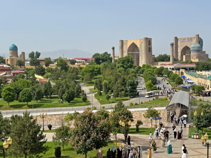 Mezquita de Hazrat Khizr. Qué ver en Samarcanda