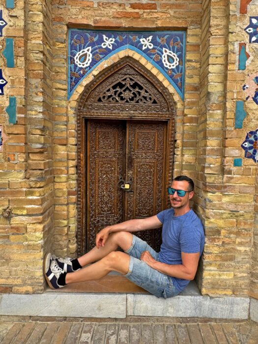 Puerta de panteón. Qué ver en Samarcanda