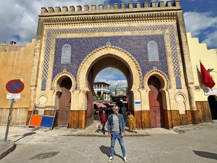 Puerta Bab Bou Jeloud. Qué ver en Fez