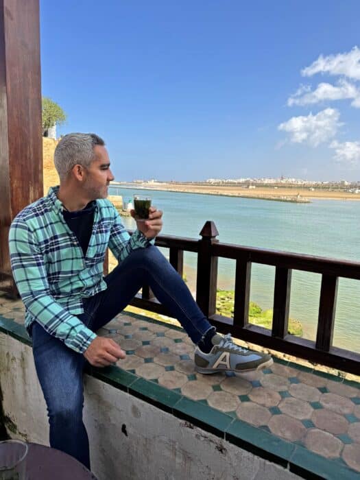 Café Maure. Qué visitar en Rabat