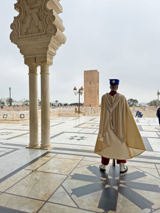 Mausoleo de Mohamed V. Dónde alojarse en Rabat