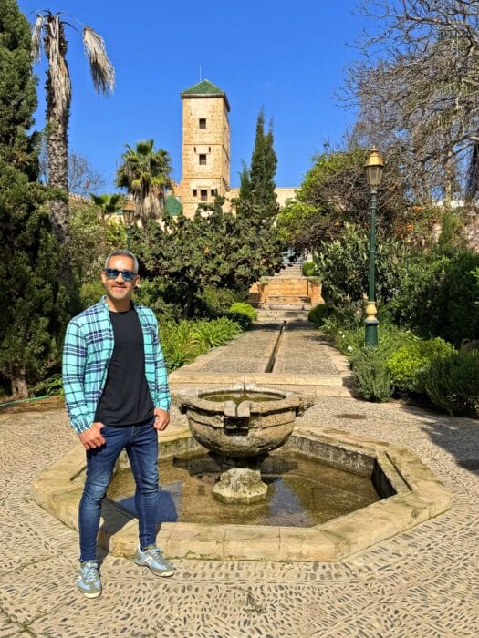 Jardines andalusí. Dónde alojarse en Rabat