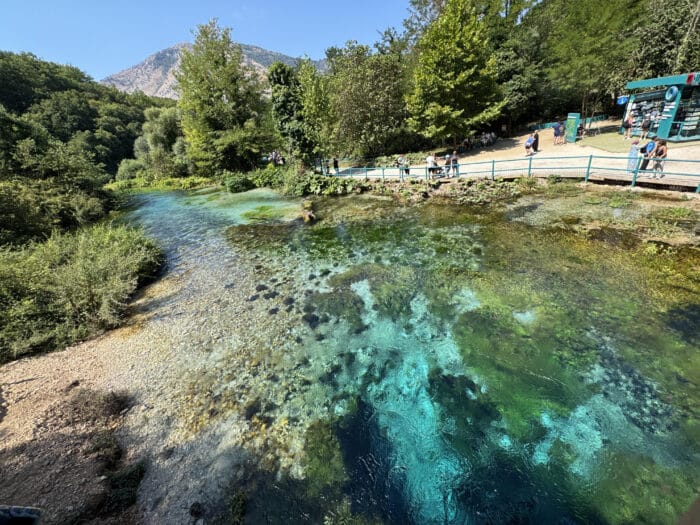Blue Hole. Qué hacer en Ksamil