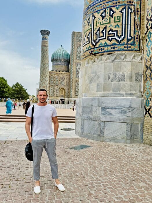 Plaza de Registan. Qué ver en Uzbekistán